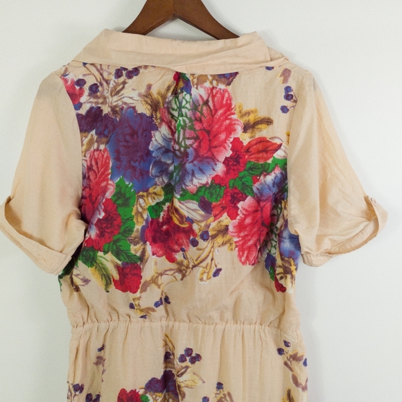 Beatrice Holloway Retro Chic Boho Dress Size XL - Picture 9 of 9